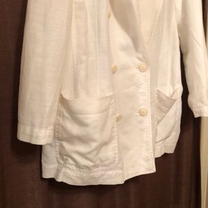 Liz Wear Linen Doublebreasted Blazer & slacks 12 Vintage